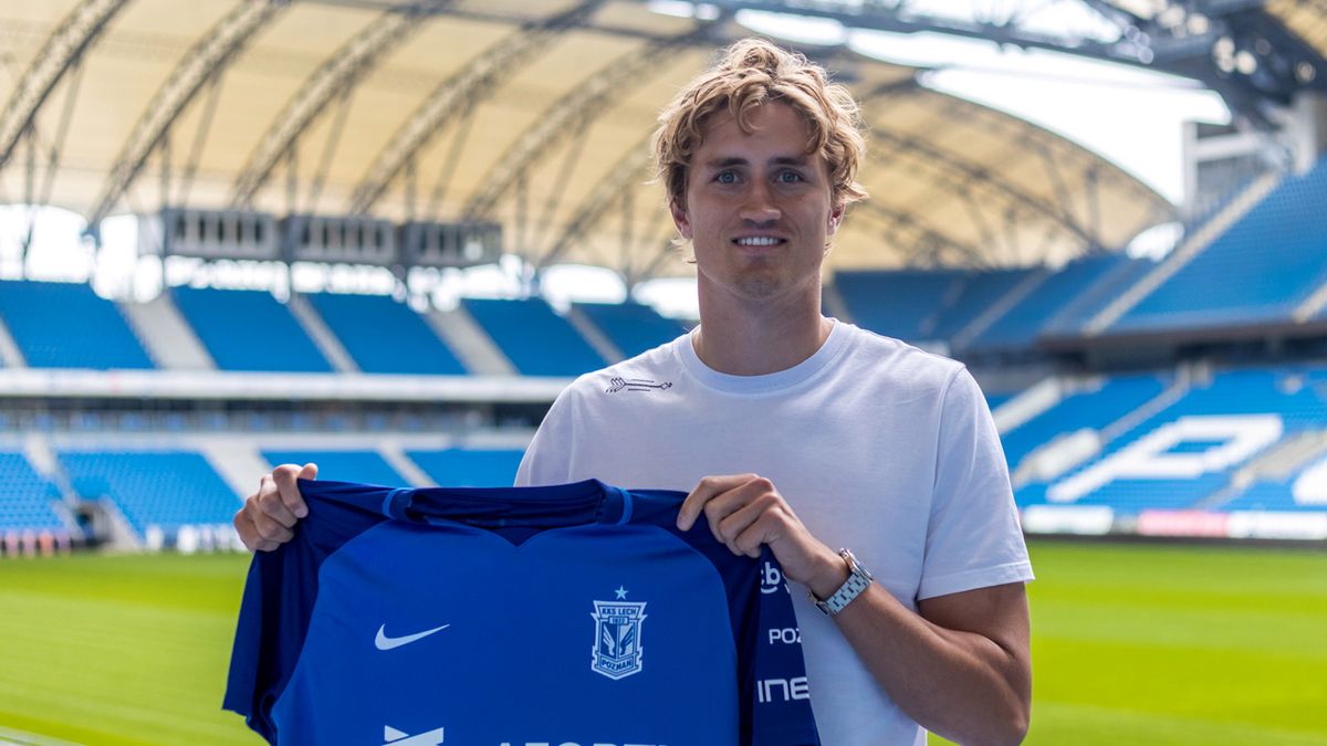 Materiały prasowe / lechpoznan.pl/fot. Marcin Rajczak / Na zdjęciu: Thomas Rogne