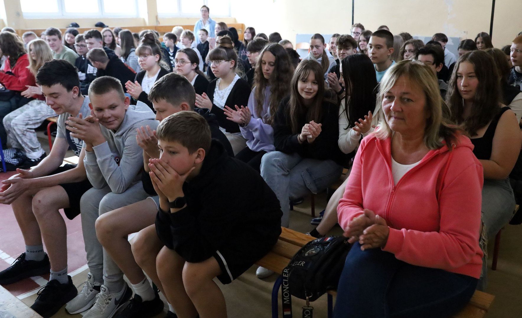Pomyśl. Za nim będzie za późno. Spotkanie z młodzieżą w SP &amp;. w Grudziądzu