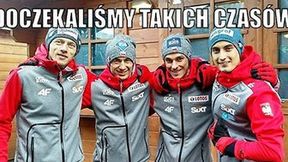 Żyła jak maszyna, gościnny Stoch. Zobacz memy po drugim miejscu Polaków