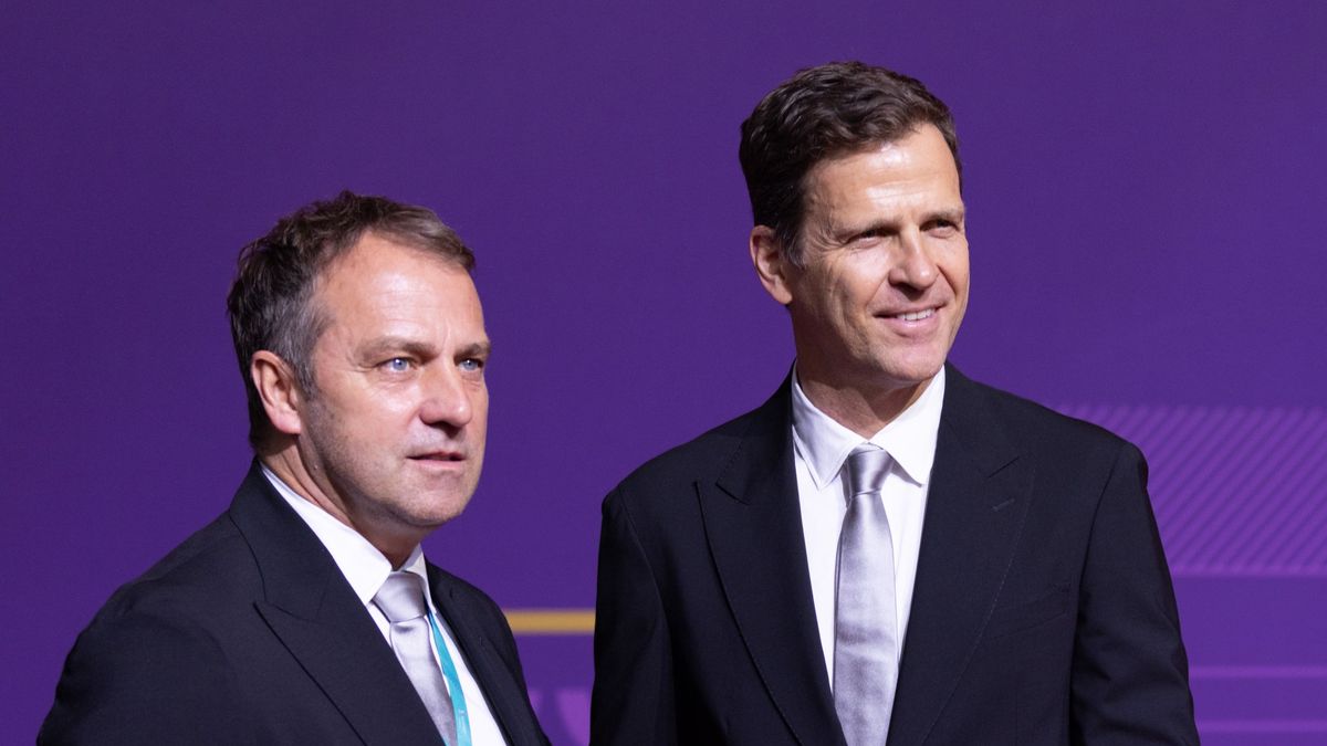 Getty Images / DeFodi Images  / Na zdjęciu: Hansi Flick i Oliver Bierhoff