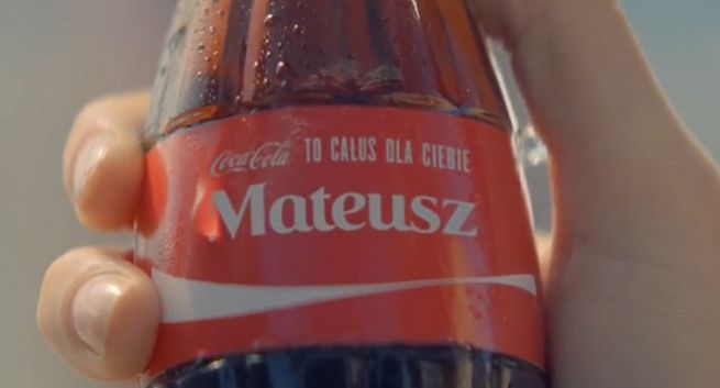 „#DajCałusa” - piosenka Margaret oraz butelki z imionami i zdjęciami reklamują Coca-Colę (wideo)