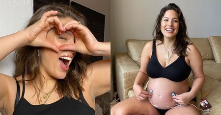 "Ciałopozytywna" Ashley Graham chwali się świeżo nabytymi ROZSTĘPAMI: "Ta sama ja. Kilka nowych historii"