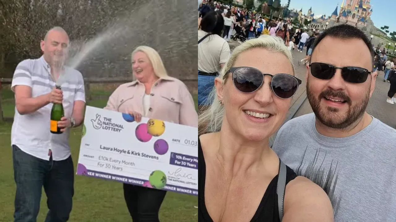 A joy and heartbreak. Nottingham couple's story of winning the lottery