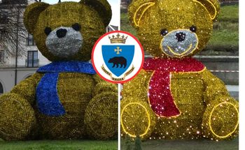 "Afera" w Przemyślu. Poszło o kolor szalika na misiu