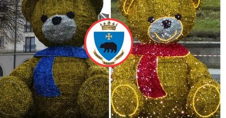 "Afera" w Przemyślu. Poszło o kolor szalika na misiu