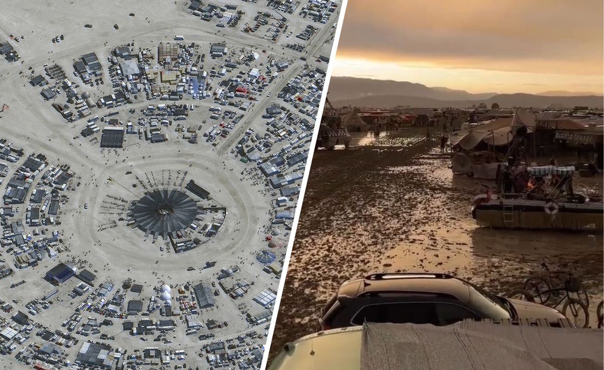 Festiwal Burning Man. Dziesiątki tysięcy uczestników utknęły na pustyni