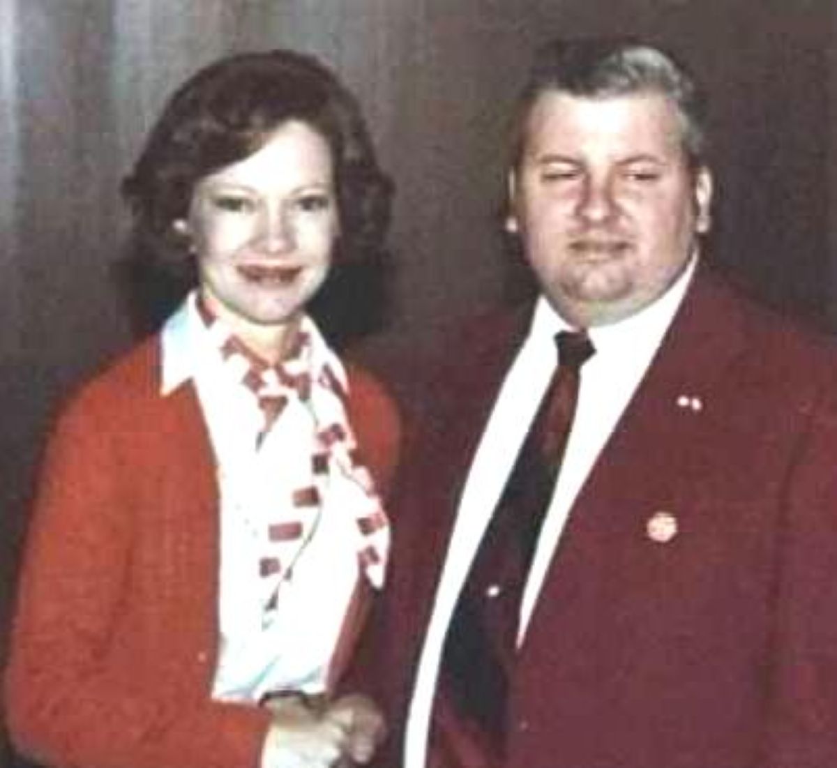 Gacy i Pierwsza Dama Rosalynn Carter w 1978 r.