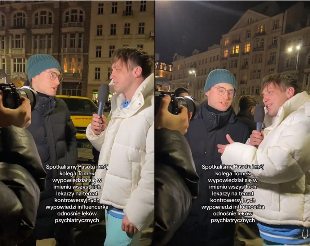 Przechodzień zaczepił Roberta Pasuta