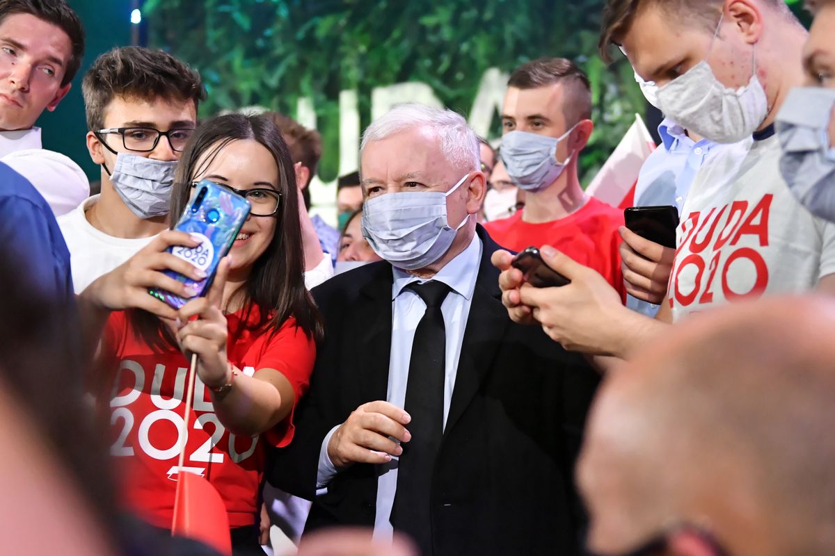 Wybory 2020. Jarosław Kaczyński na spotkaniu młodzieżówki PiS w Lublinie. Komentarze