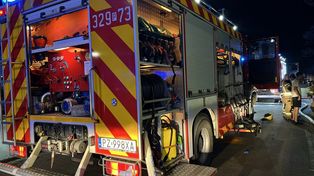 Nocny pożar w krakowskim szpitalu. Ewakuowano 38 pacjentów
