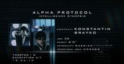 Konstantin Brayko - nożownik z Alpha Protocol