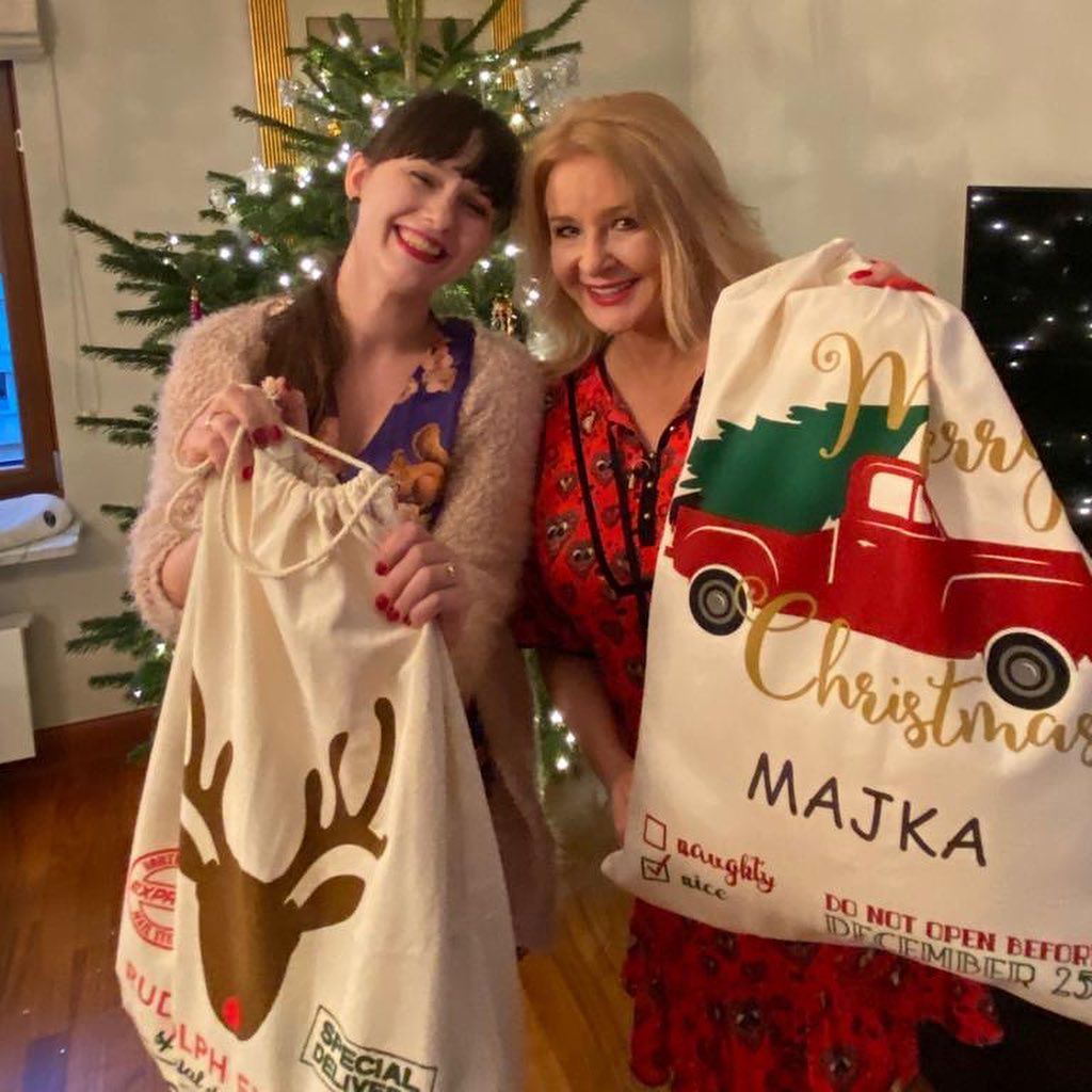 Majka Jeżowska z synową Zosią