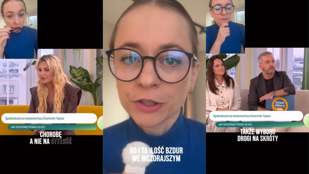 Lekarka wyjaśnia Skórzyńskiego i Tajner po rozmowie w "DDTVN"