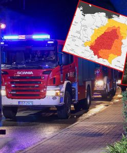 Niebezpieczny niż nad Polską. Tak było w nocy