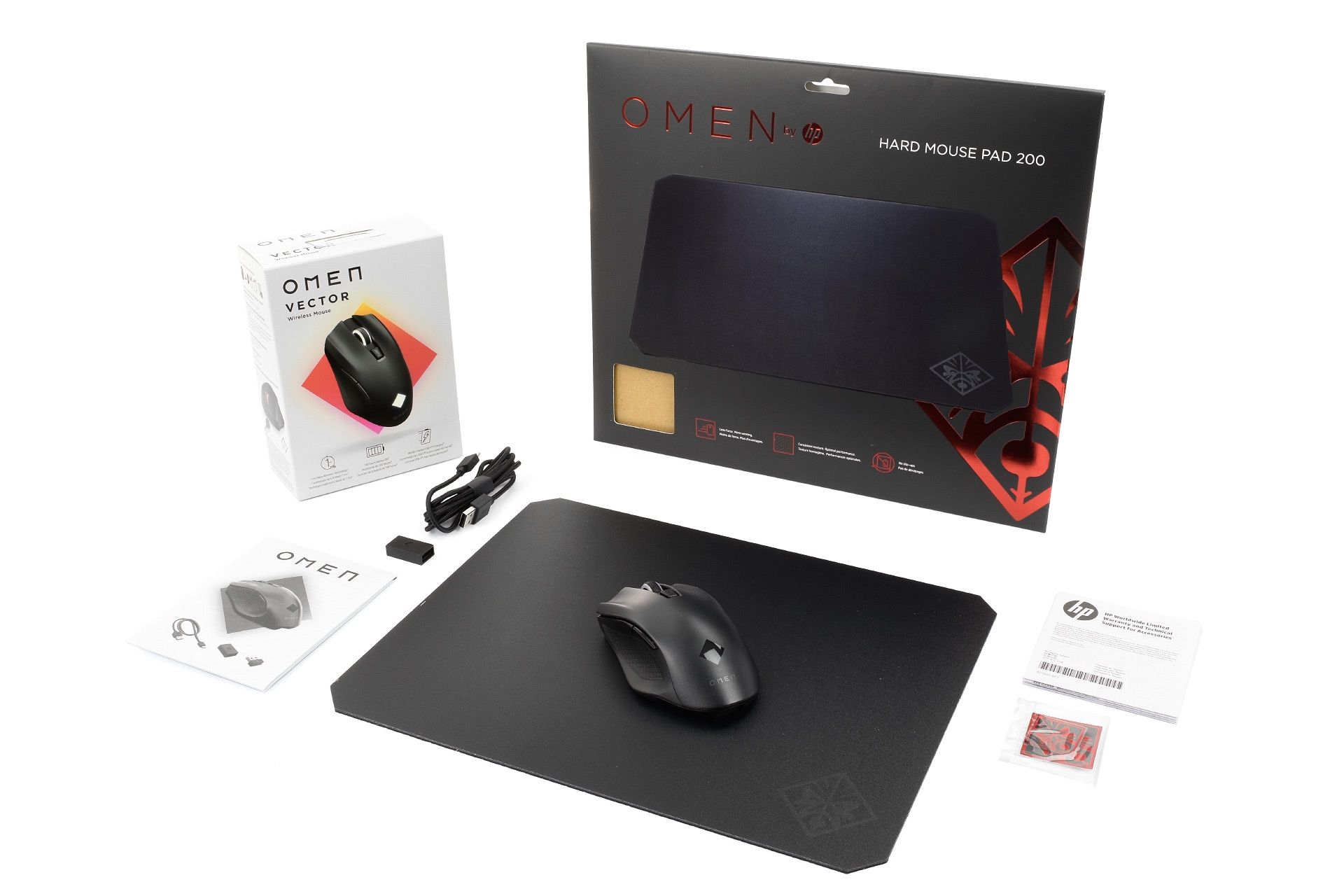 Omen Vector Wireless - myszka i tystowa podkładka
