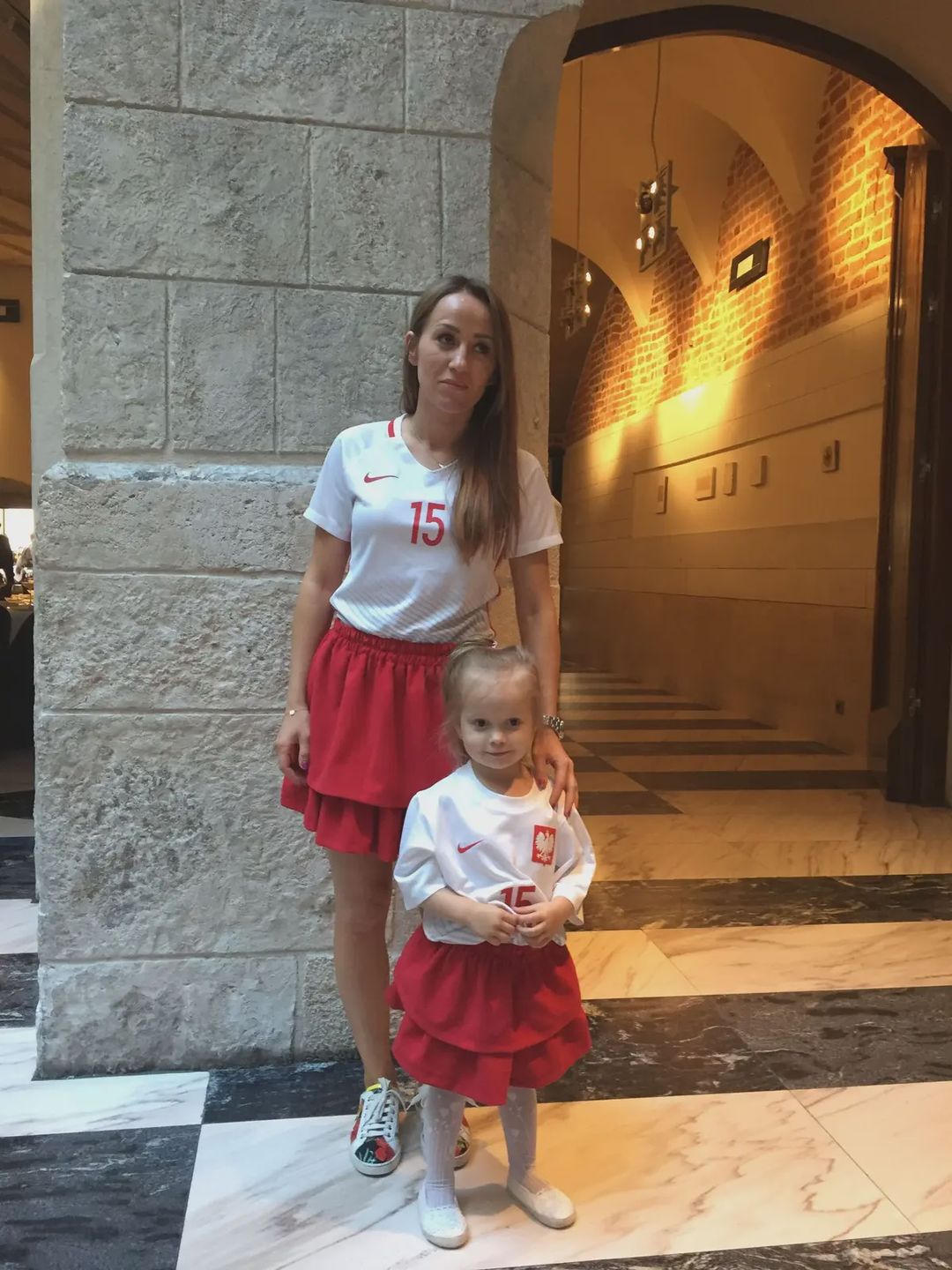 Victoria Glik z mamą