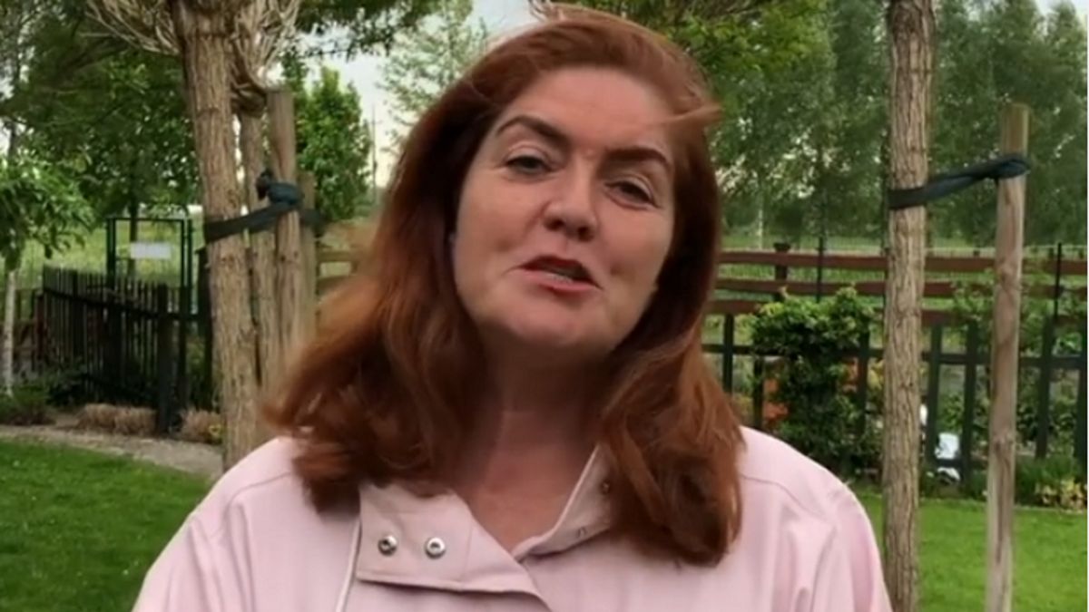 Katarzyna Dowbor prowadzi program "Nasz nowy dom".