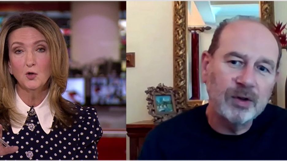 Ian Murray w trakcie wywiadu na antenie BBC. 