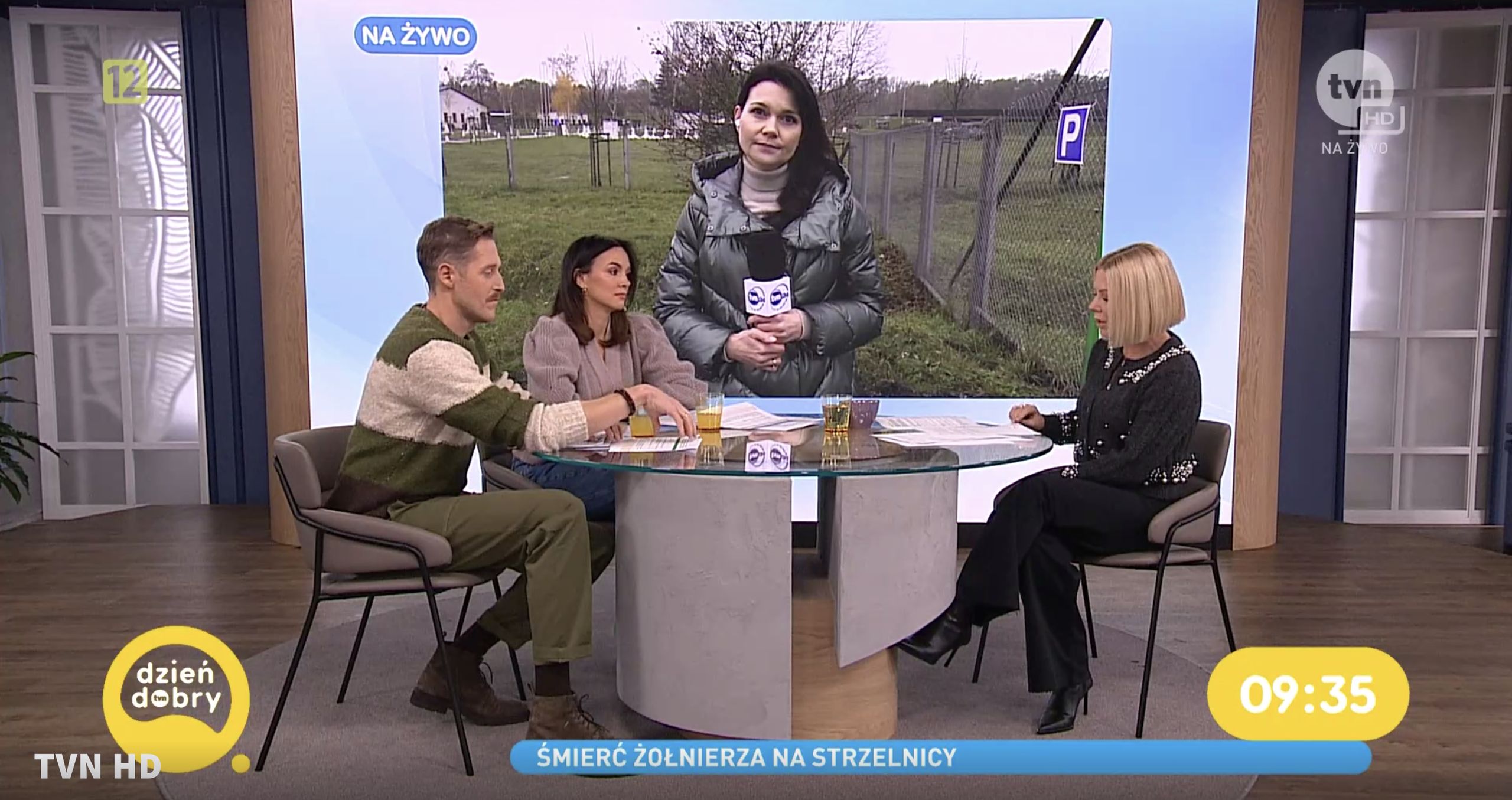 Kadr z programu "Dzień dobry TVN"
