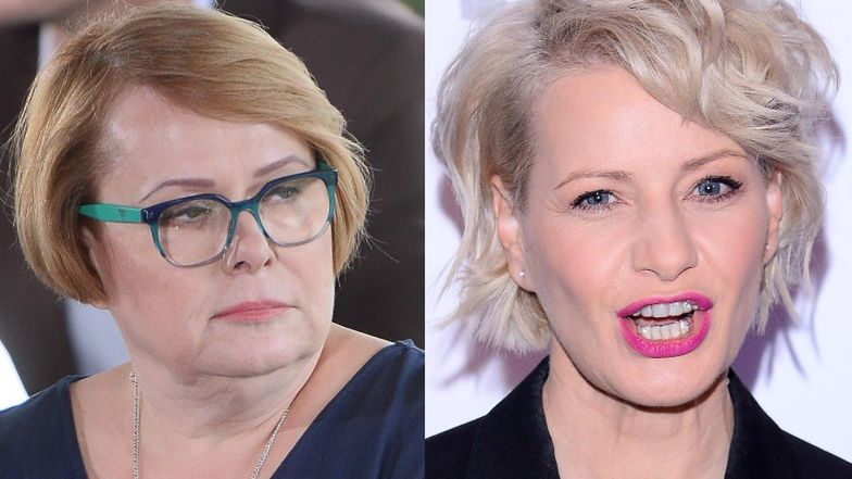 Ilona Łepkowska i Małgorzata Kożuchowska