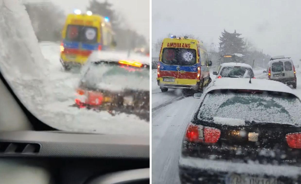 Koszmar na drodze. Do sieci trafił film