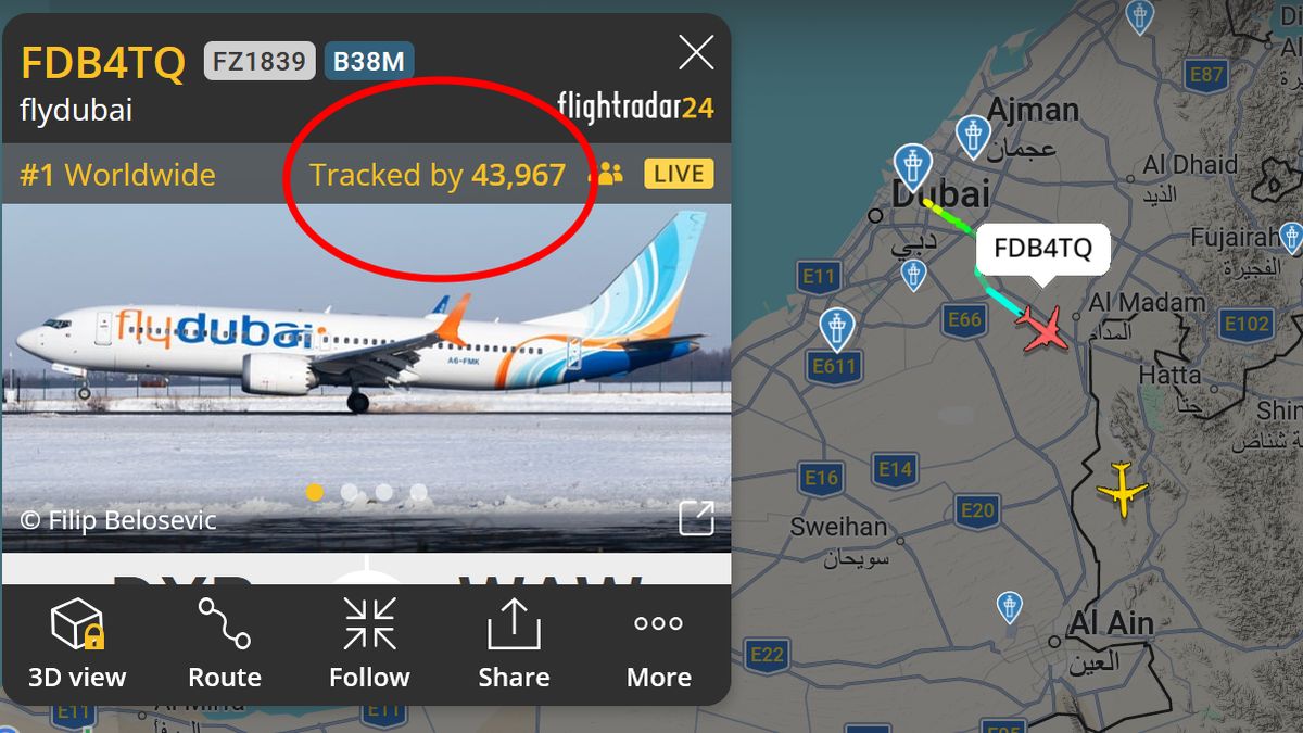 Samolot z Dubaju do Warszawy wystartował z ponad trzygodzinnym 