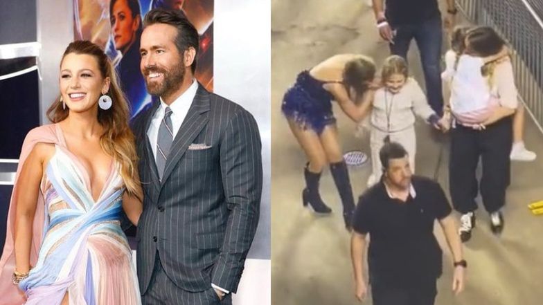 Blake Lively pokazała dzieci podczas koncertu Taylor Swift