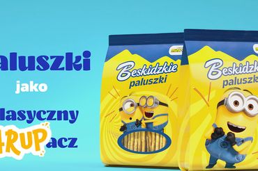 Paluszki jako klasyczny chrupacz. 