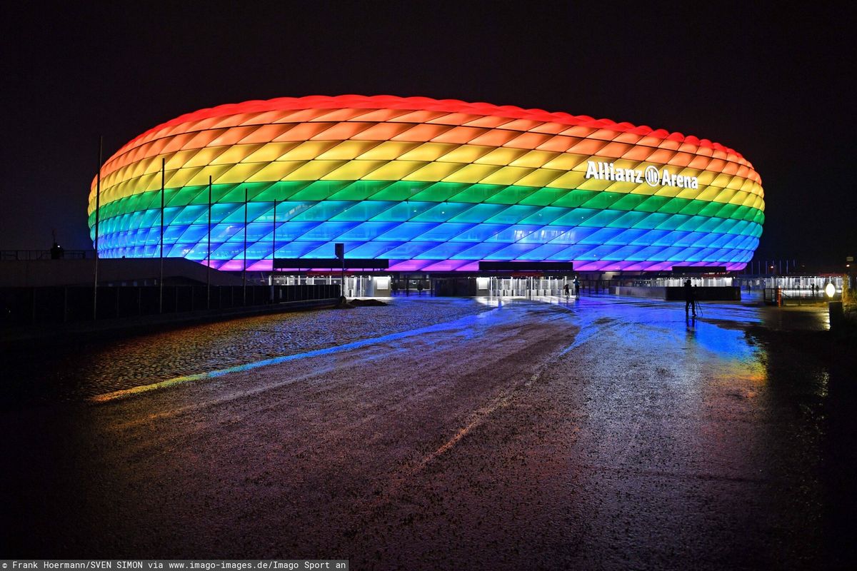 Euro 2020. Tęcza na stadionie w Monachium ? UEFA podjęła decyzję