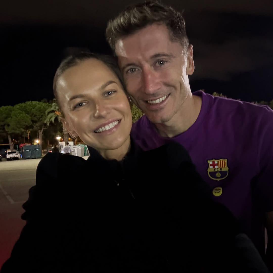Anna i Robert Lewandowscy