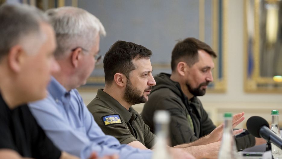 Wołodymyr Zełenski o sytuacji w Ukrainie 