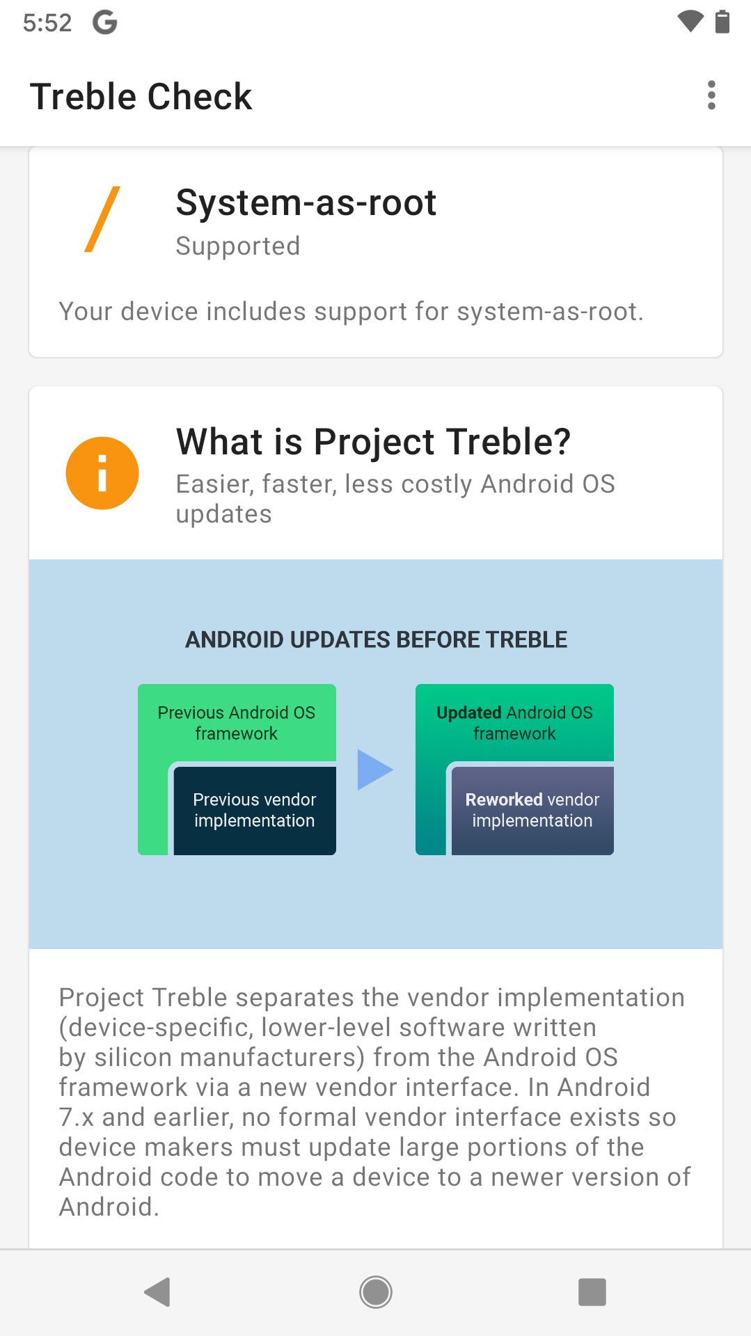 Pierwsze podejście do tematu Treble + Google Pixel