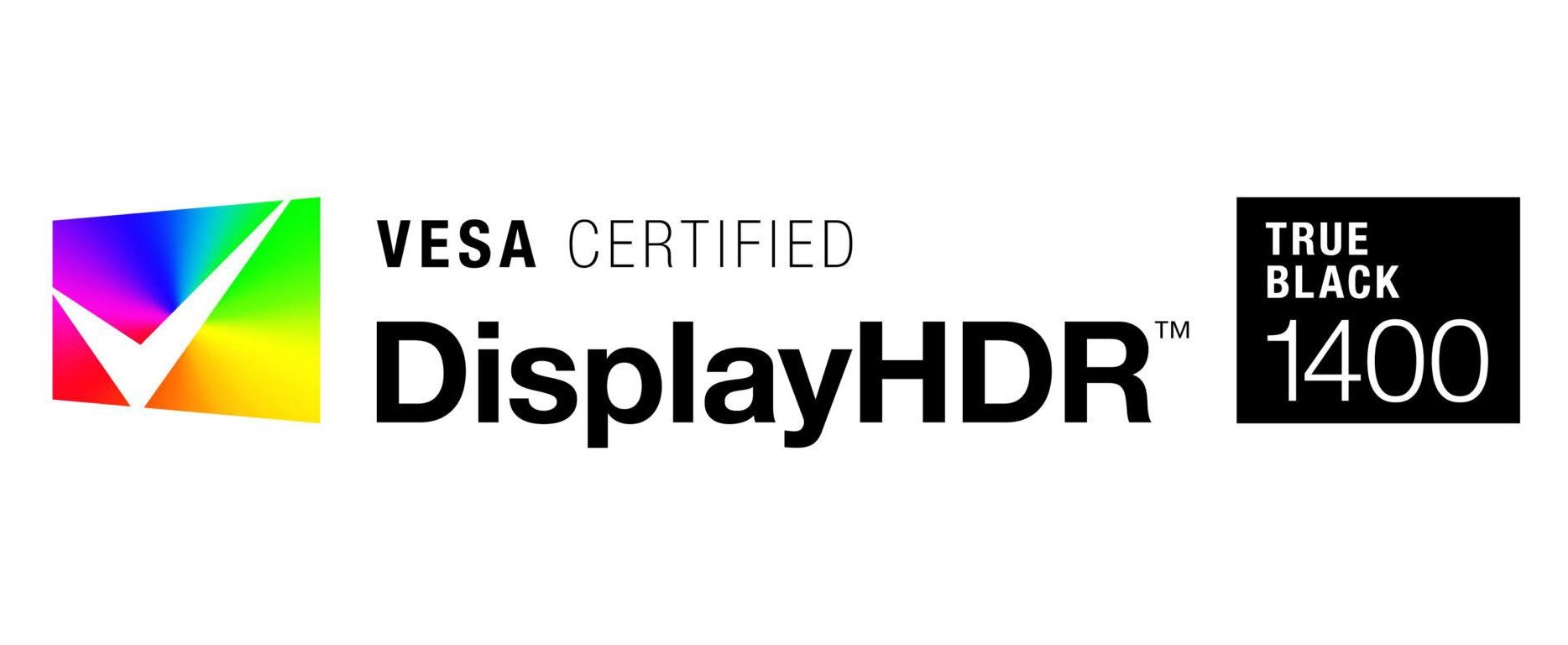 Logo VESA DisplayHDR True Black 1400
