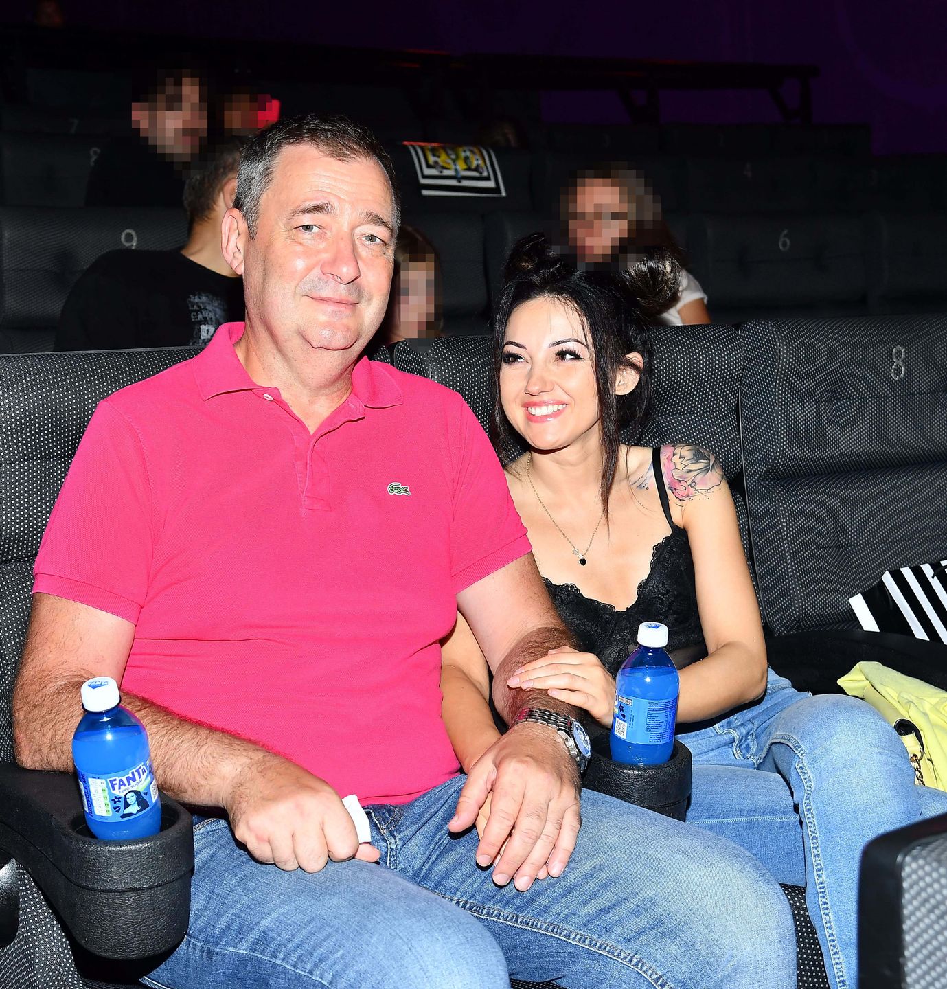 Jacek Rozenek z partnerką