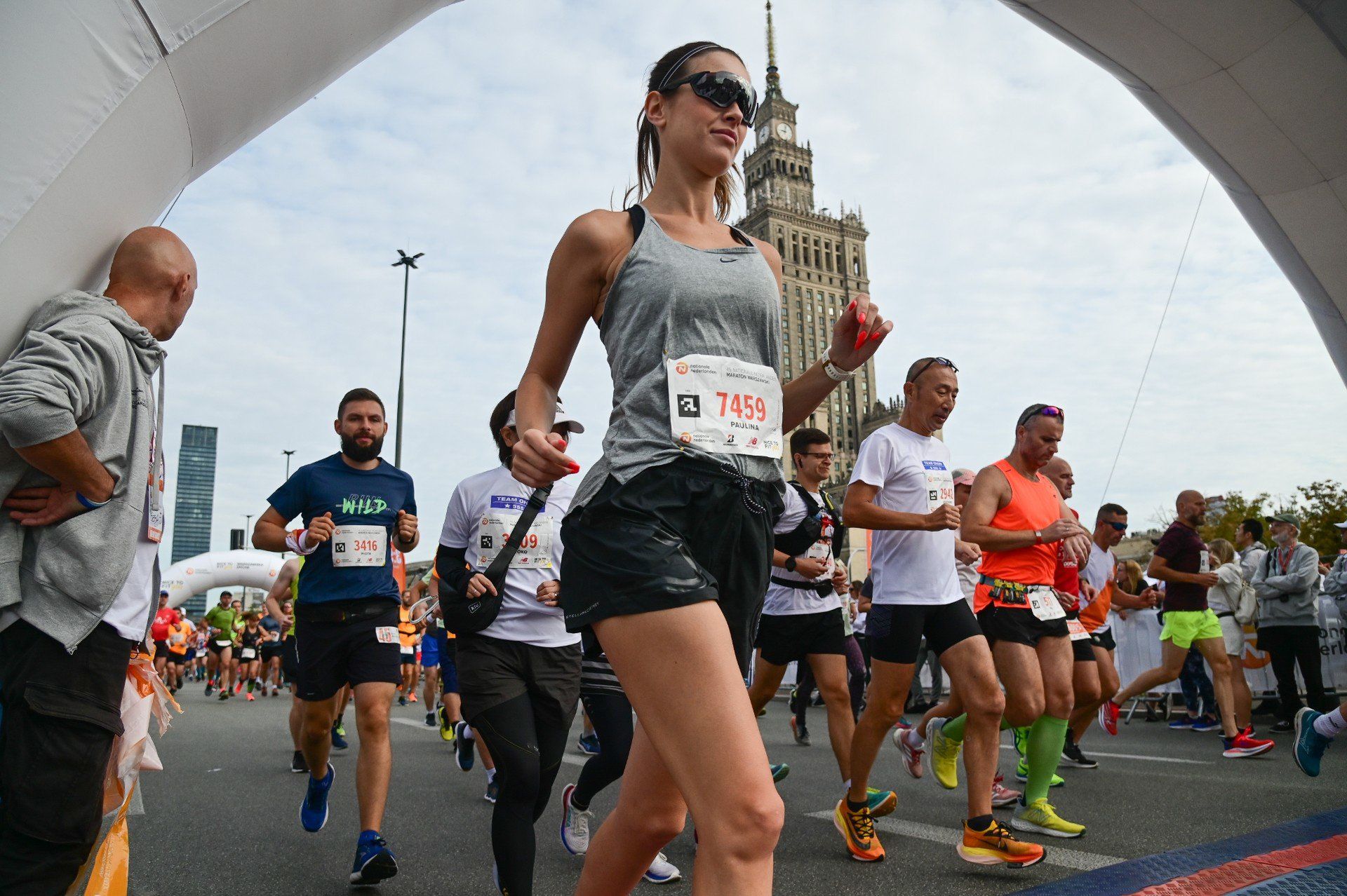 Tak wyglądały poprzednie edycje Maratonu Warszawskiego