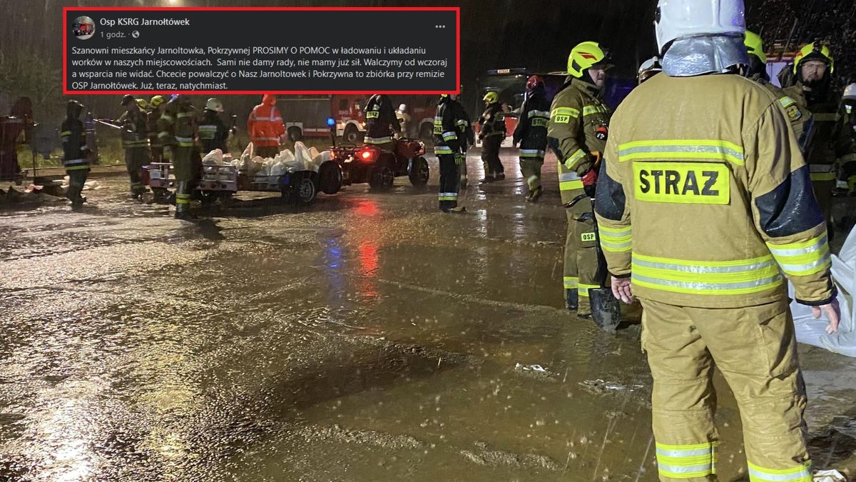 Strażacy proszą mieszkańców o pomoc