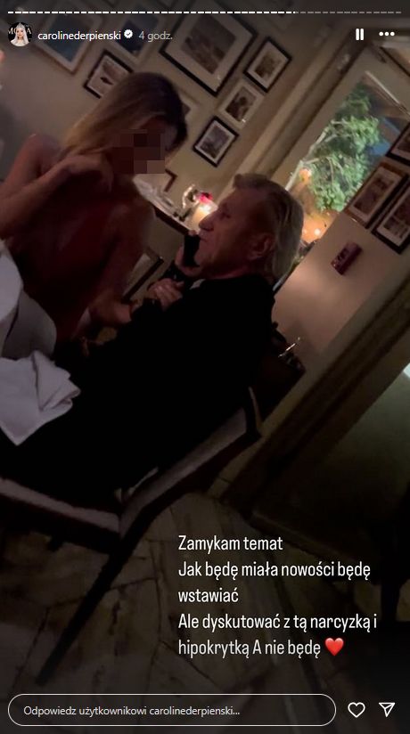 Caroline Derpienski uderza w Anetę Glam