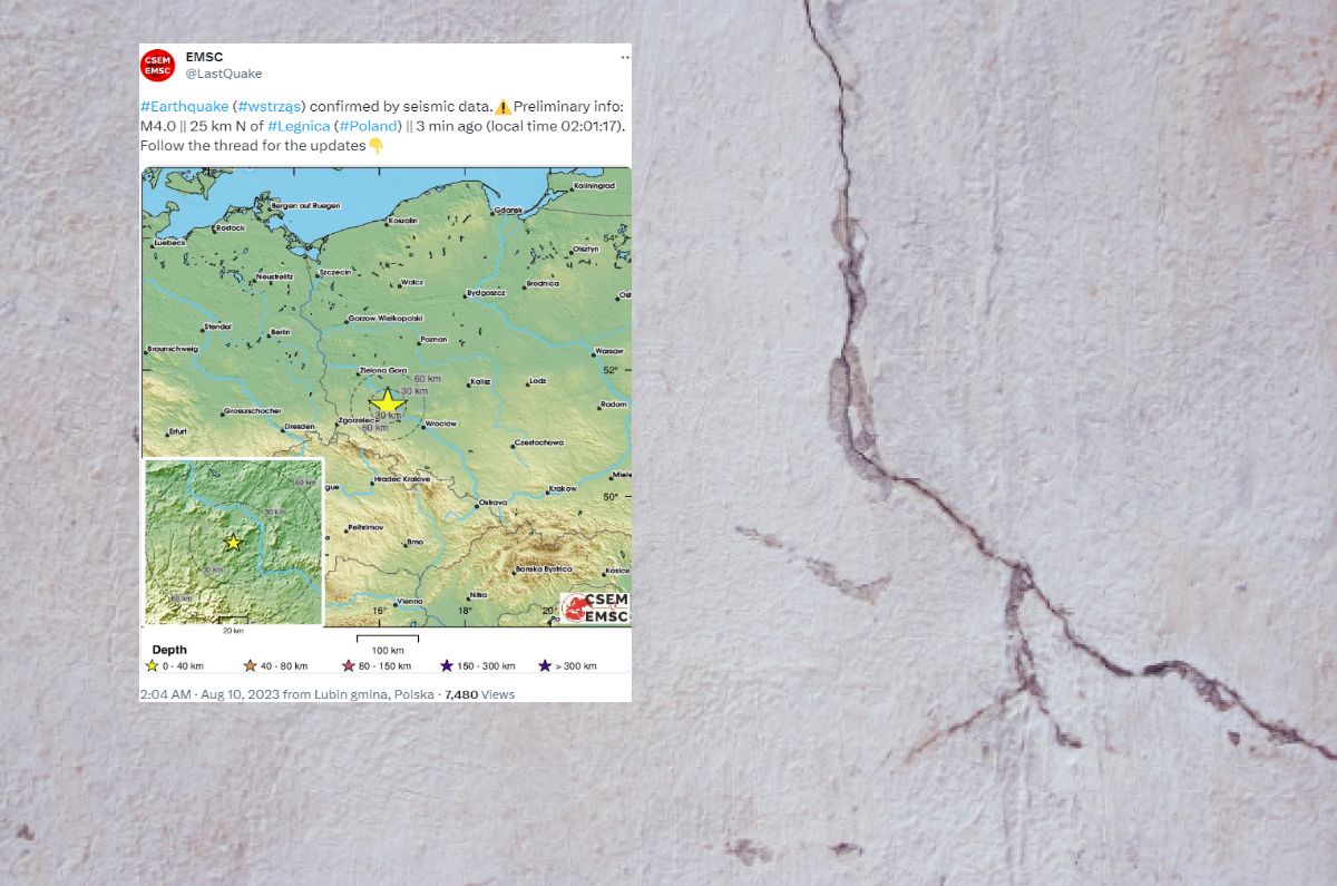 Trzęsienie ziemi w Polsce. Epicentrum niedaleko Legnicy