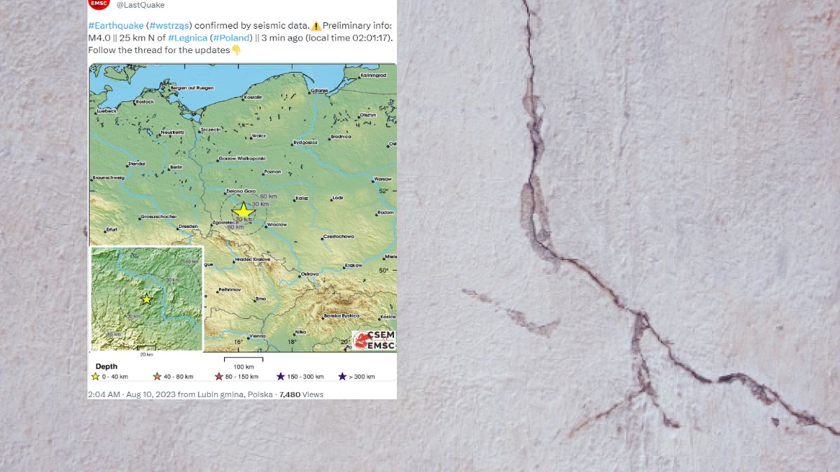 Ziemia zatrzęsła się w nocy