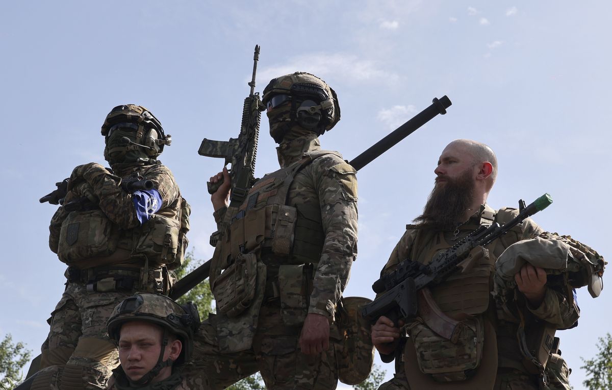Rosjanie walczący po stronie Ukrainy