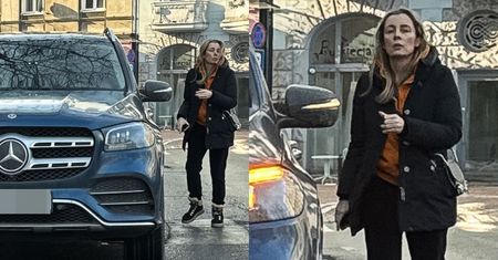 Naturalna Karolina Ferenstein-Kraśko w centrum Warszawy wsiada do bryki za blisko PÓŁ MILIONA (ZDJĘCIA)
