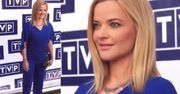 Monika Zamachowska w niebieskim kostiumie!