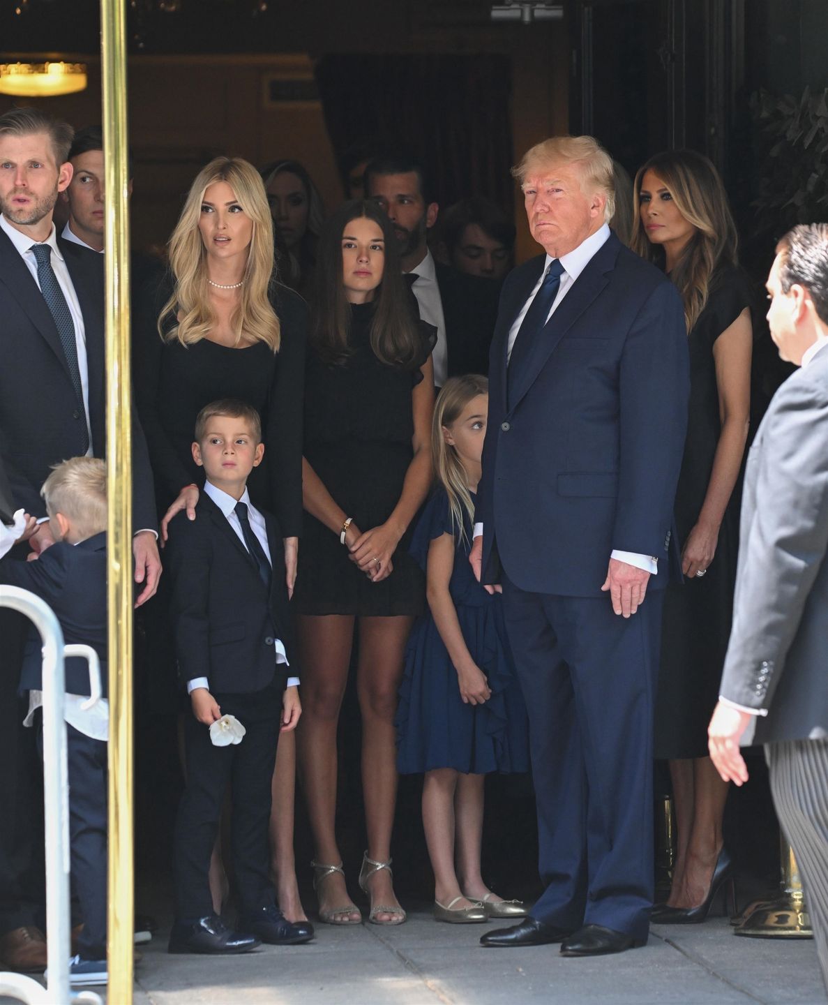Ostatnie pożegnanie Ivany Trump. Rodzina tłumnie stawiła się na pogrzebie eksżony prezydenta USA