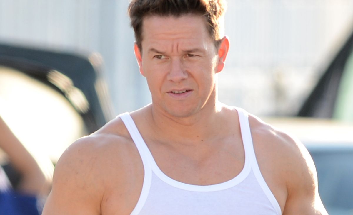 Mark Wahlberg jest chodzącą reklamą fitnessu