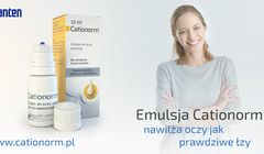Cationorm w reklamach „nawilża oczy jak prawdziwe łzy” (wideo)