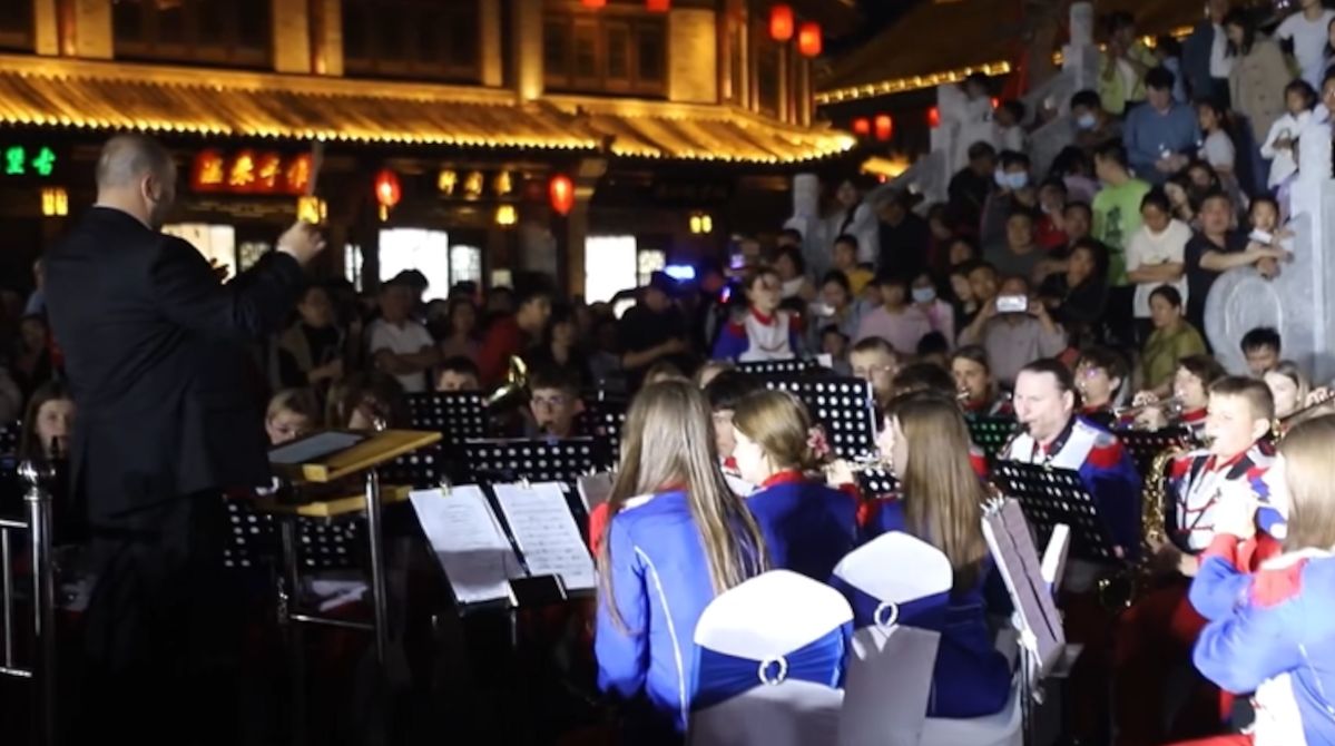 Orkiestra Grandioso z Radomia zachwyciła występem na China International Wind Music Festival
