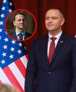 Nawrocki o podróży jednym samolotem z szefem MSZ: Nie ma zasady