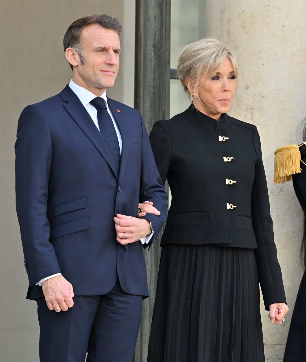  Emmanuel Macron i Brigitte Macron