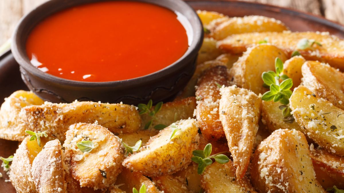 Ziemniaki pieczone z parmezanem szybko znikają ze stołu