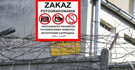 Tu nie zrobisz już zdjęcia. Można nawet trafić do więzienia